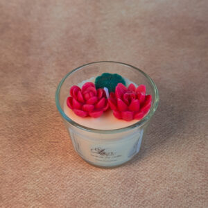 Lotus Jar Candle – Apple Cinnamon