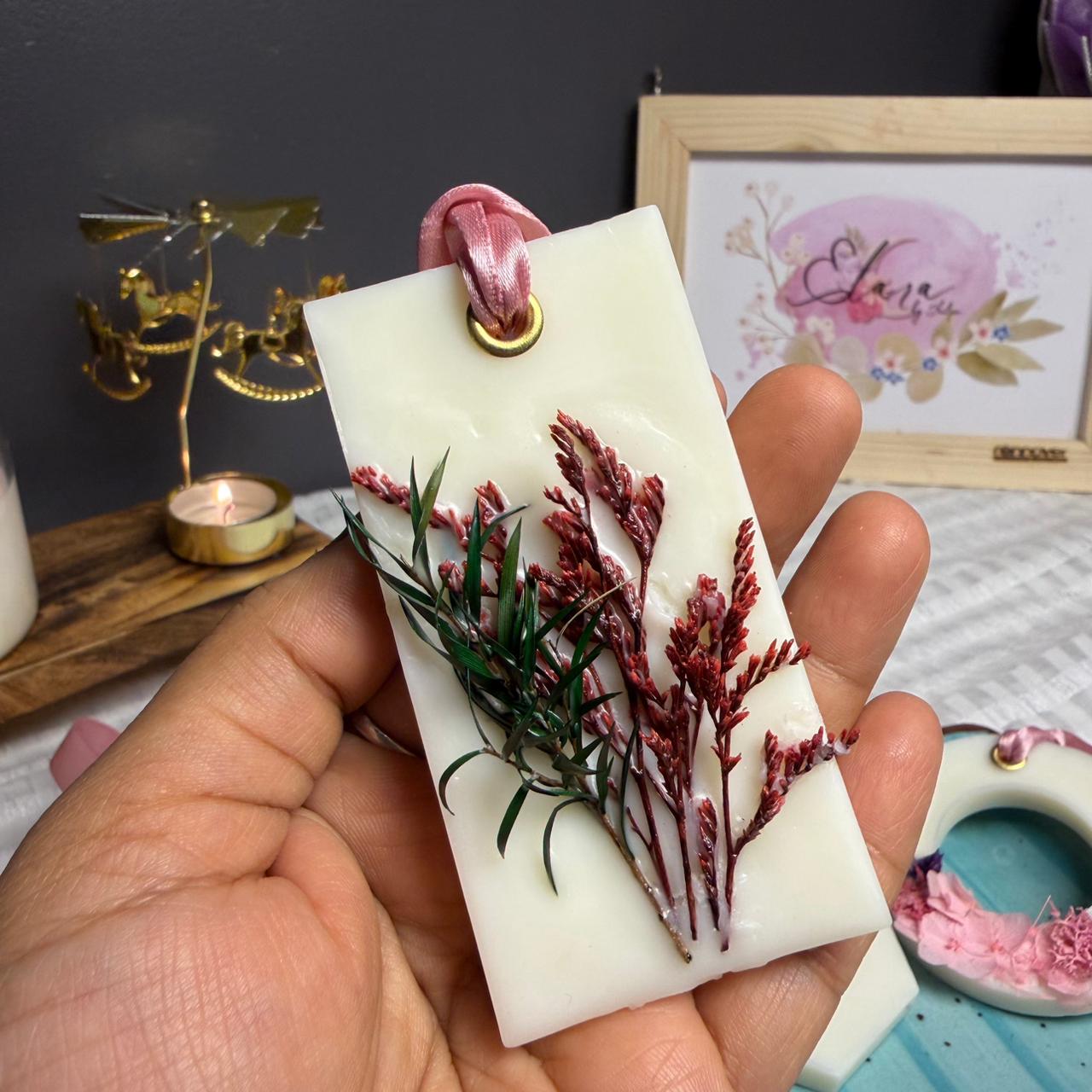 Botanical Wax Sachet – Pink Fern Edition