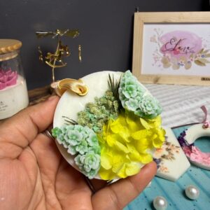 Succulent Garden Wax Sachet