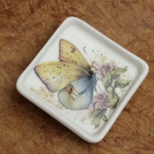 Butterfly Whisper Candle – Handcrafted Candle in Ceramic Bowl