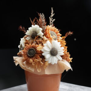 Floral Bloom Candle Pot