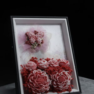 Floral Story Candle Frame