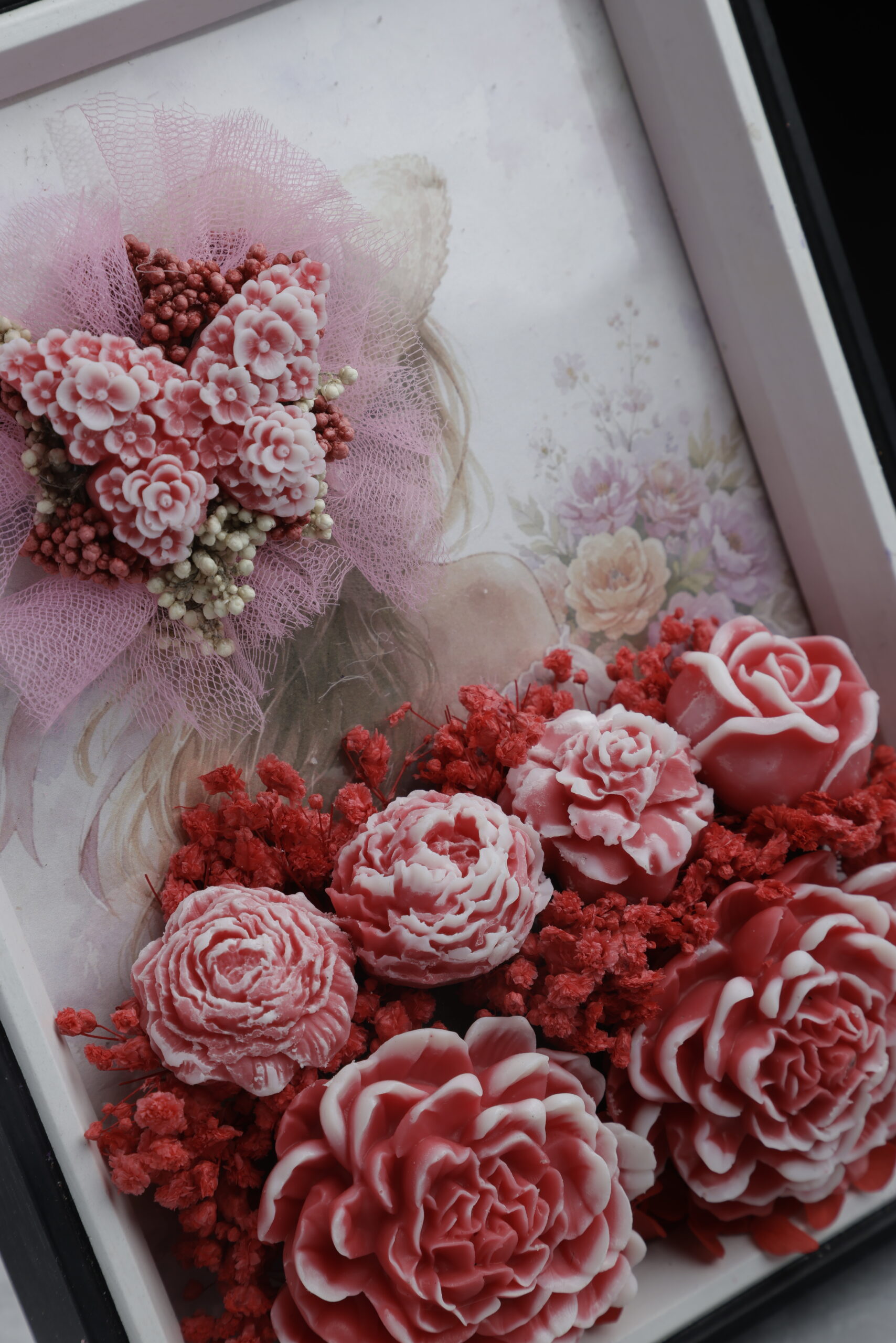 Floral Story Candle Frame - Image 2